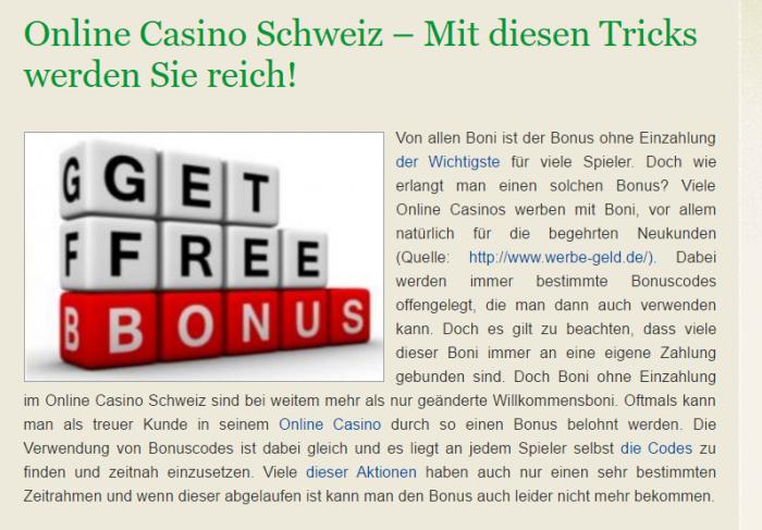 Casinoboniohneeinzahlung review